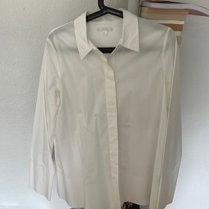 White poplin shirt